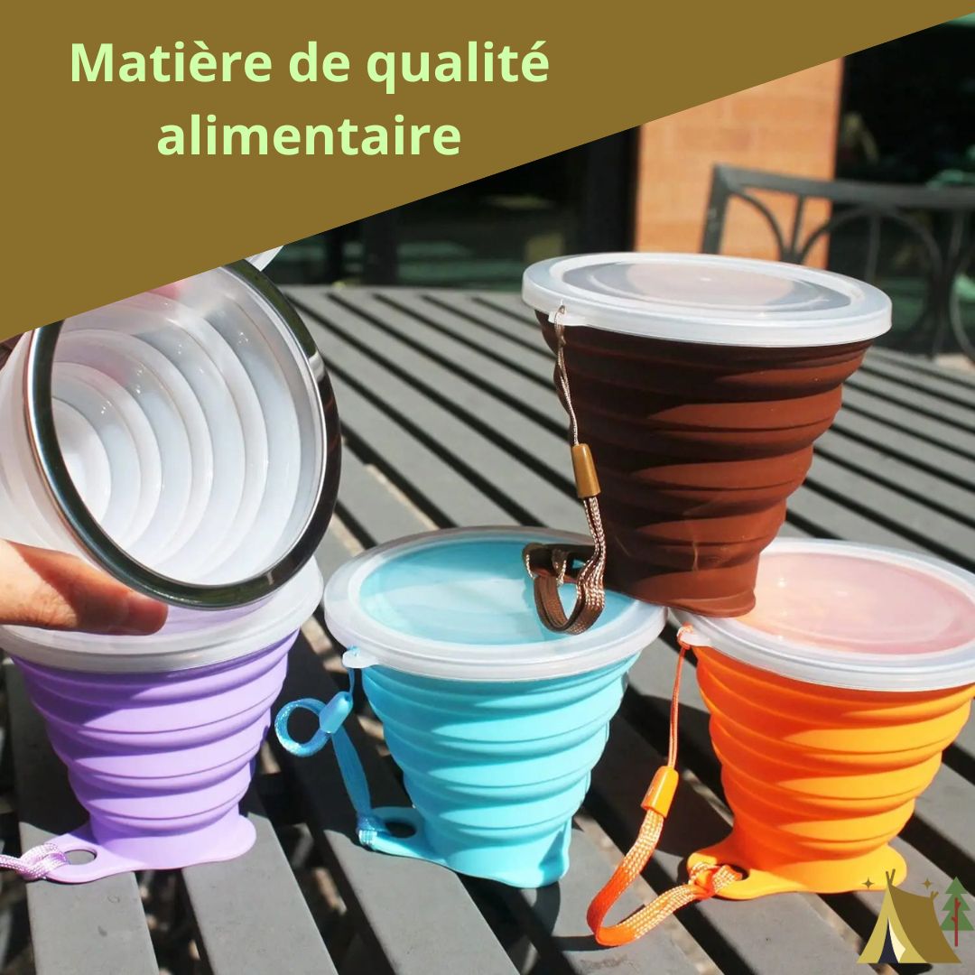 GOBELET RÉUTILISABLE - EasyDrink™ - Terrains Inconnus